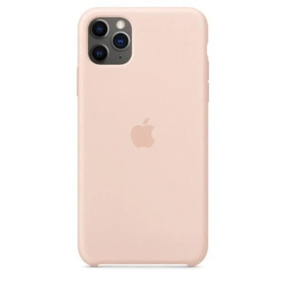 Apple iPhone 11 Pro Max Silicone Phone Case Pink Sand Brand New